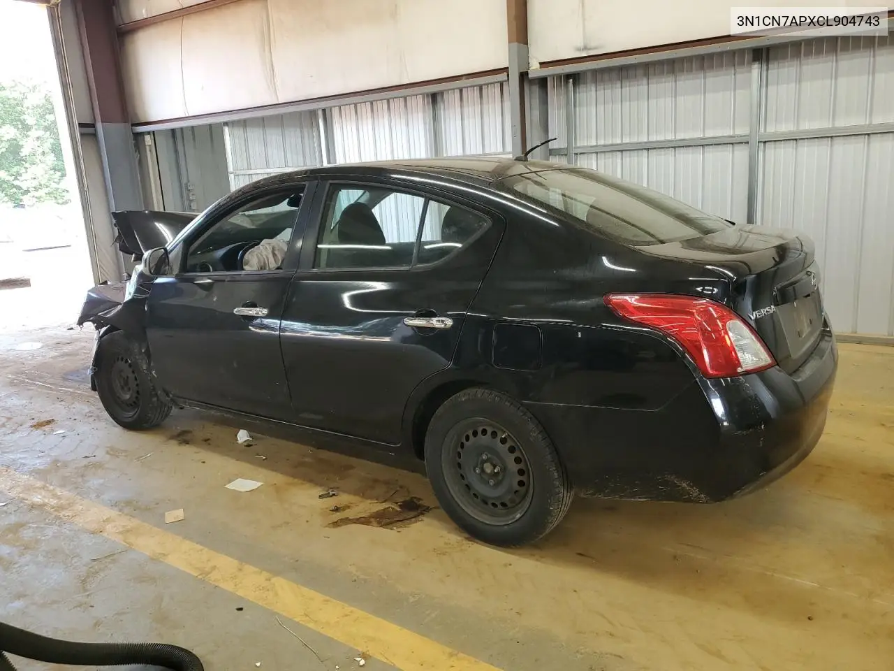 2012 Nissan Versa S VIN: 3N1CN7APXCL904743 Lot: 62494485