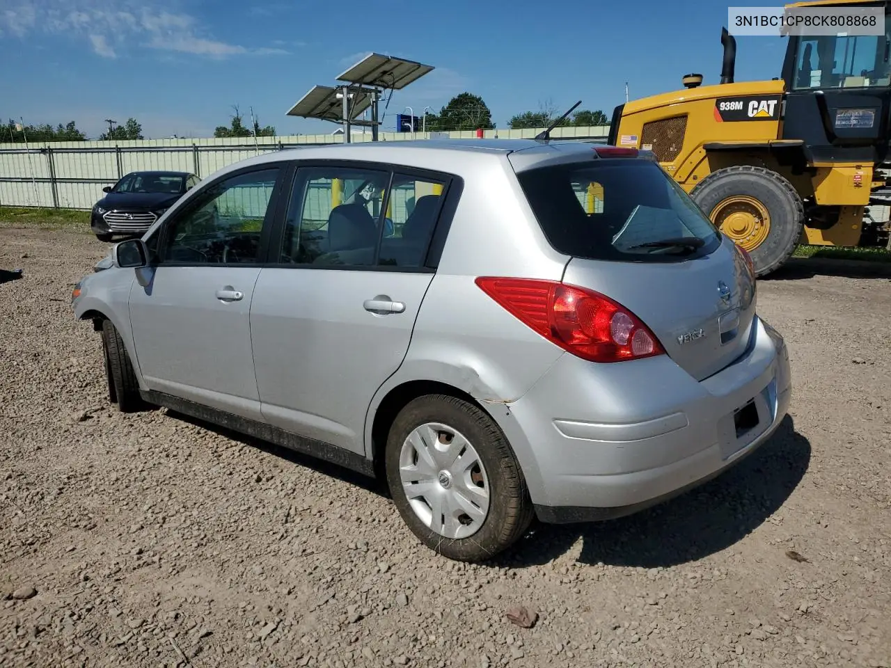 2012 Nissan Versa S VIN: 3N1BC1CP8CK808868 Lot: 62761885