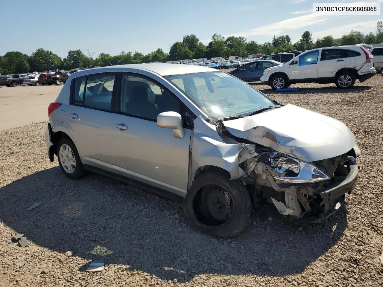 2012 Nissan Versa S VIN: 3N1BC1CP8CK808868 Lot: 62761885