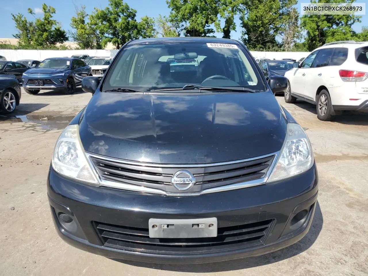 2012 Nissan Versa S VIN: 3N1BC1CPXCK268973 Lot: 63249385