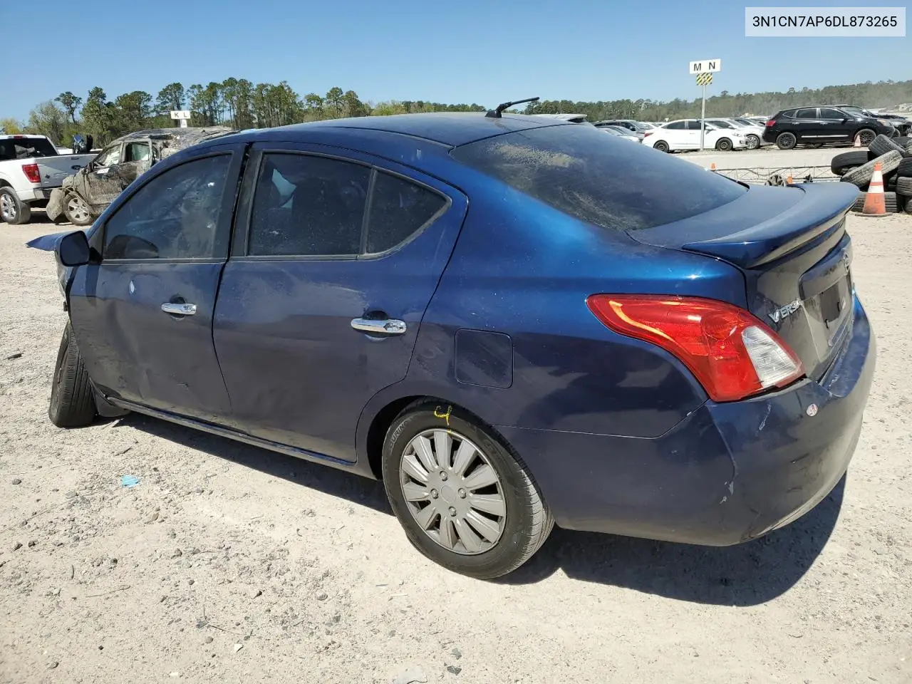 2013 Nissan Versa S VIN: 3N1CN7AP6DL873265 Lot: 49288545