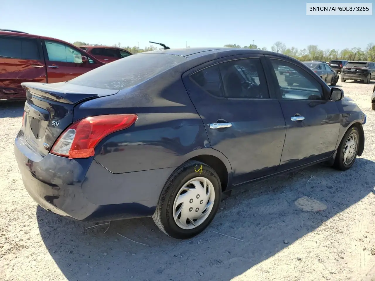 2013 Nissan Versa S VIN: 3N1CN7AP6DL873265 Lot: 49288545