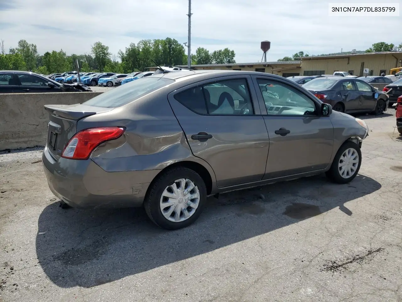 2013 Nissan Versa S VIN: 3N1CN7AP7DL835799 Lot: 61126965