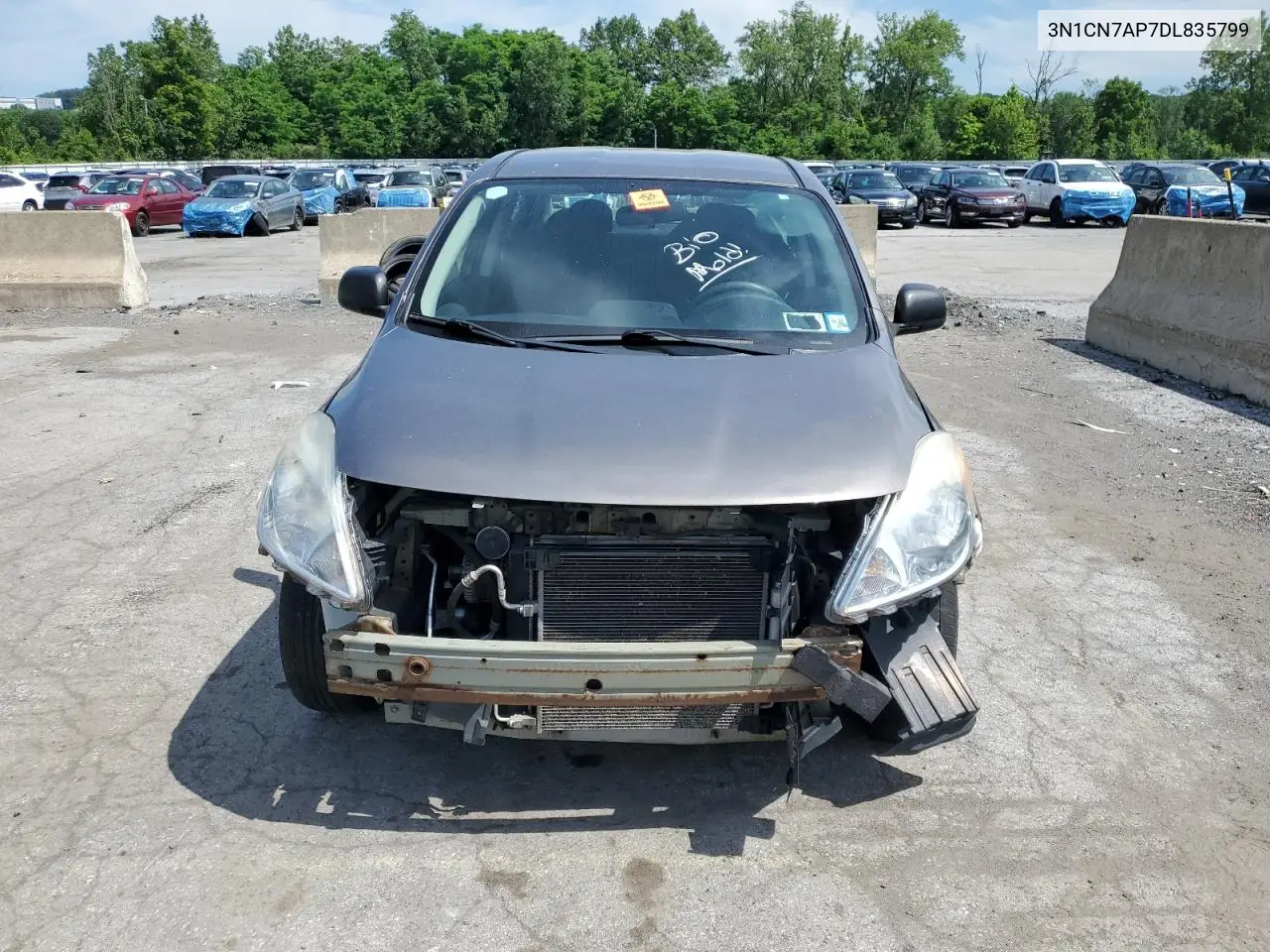 2013 Nissan Versa S VIN: 3N1CN7AP7DL835799 Lot: 61126965