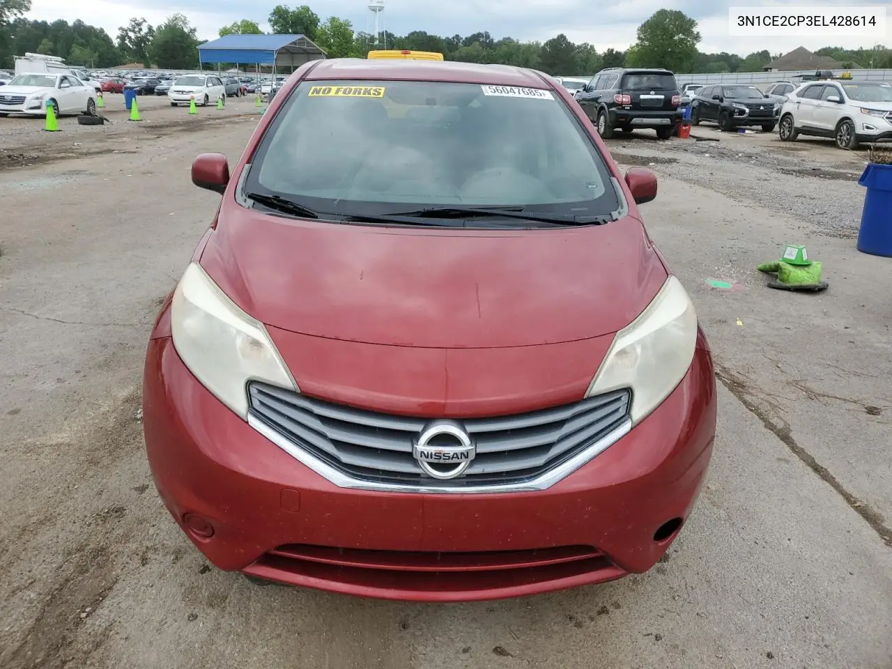2014 Nissan Versa Note S VIN: 3N1CE2CP3EL428614 Lot: 56047685