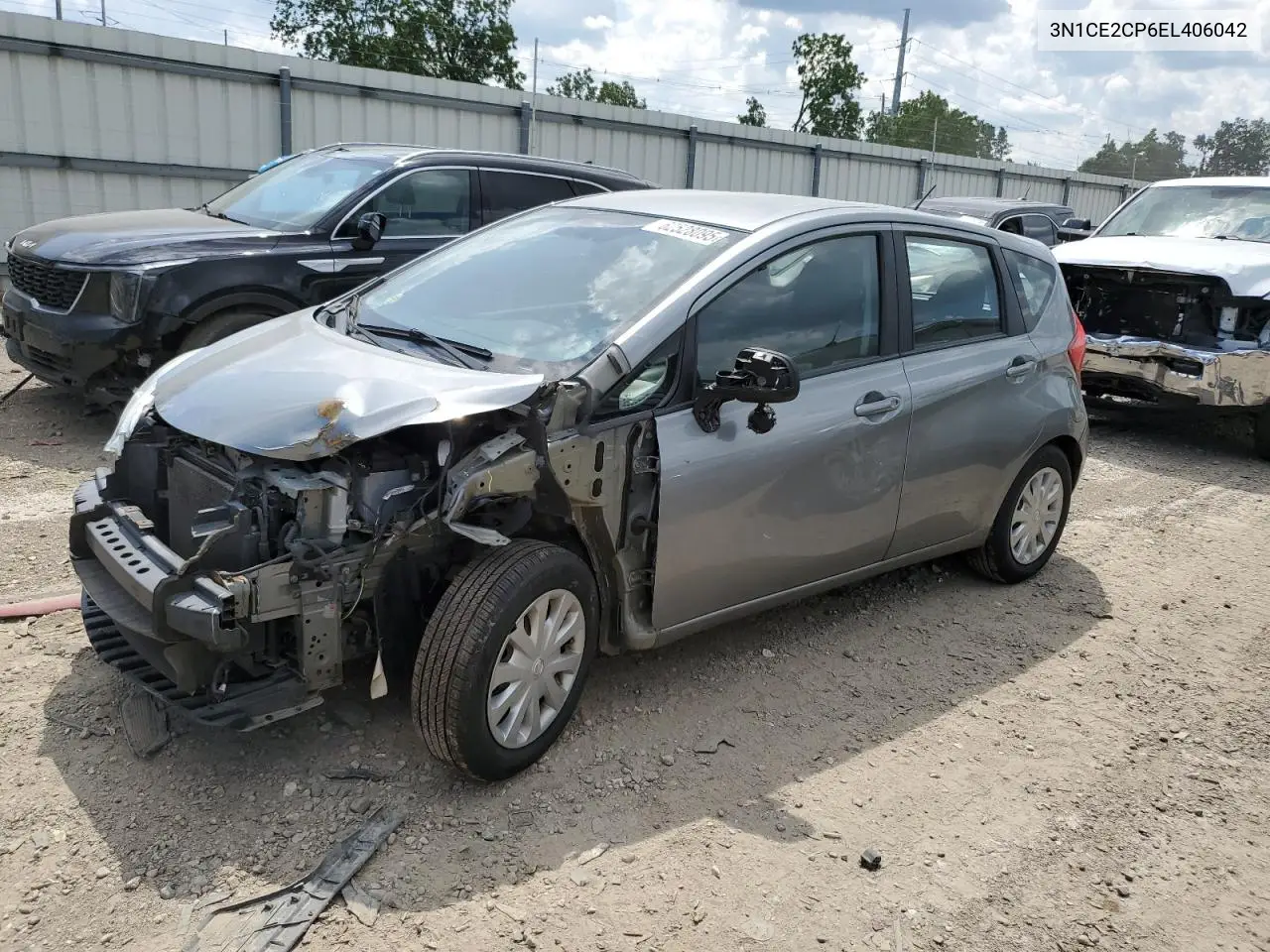 2014 Nissan Versa Note S VIN: 3N1CE2CP6EL406042 Lot: 62528095