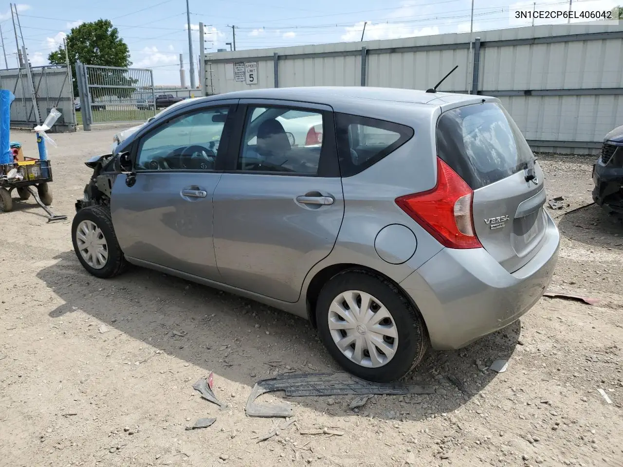 2014 Nissan Versa Note S VIN: 3N1CE2CP6EL406042 Lot: 62528095