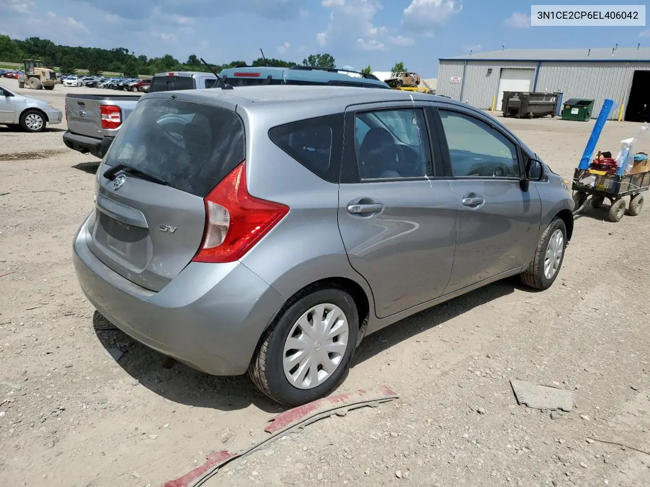 2014 Nissan Versa Note S VIN: 3N1CE2CP6EL406042 Lot: 62528095