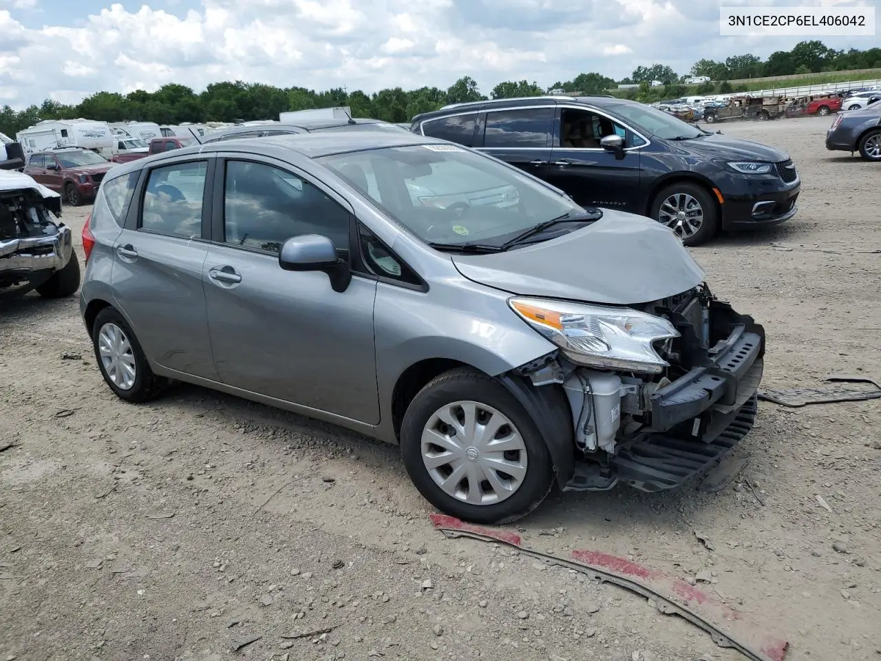 2014 Nissan Versa Note S VIN: 3N1CE2CP6EL406042 Lot: 62528095