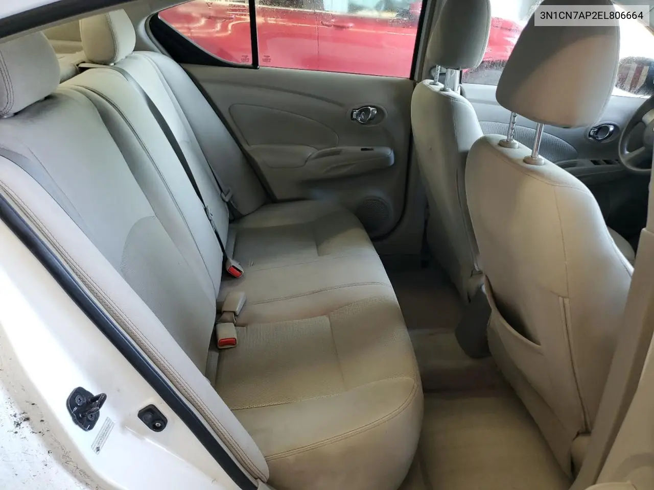 2014 Nissan Versa S VIN: 3N1CN7AP2EL806664 Lot: 62720325