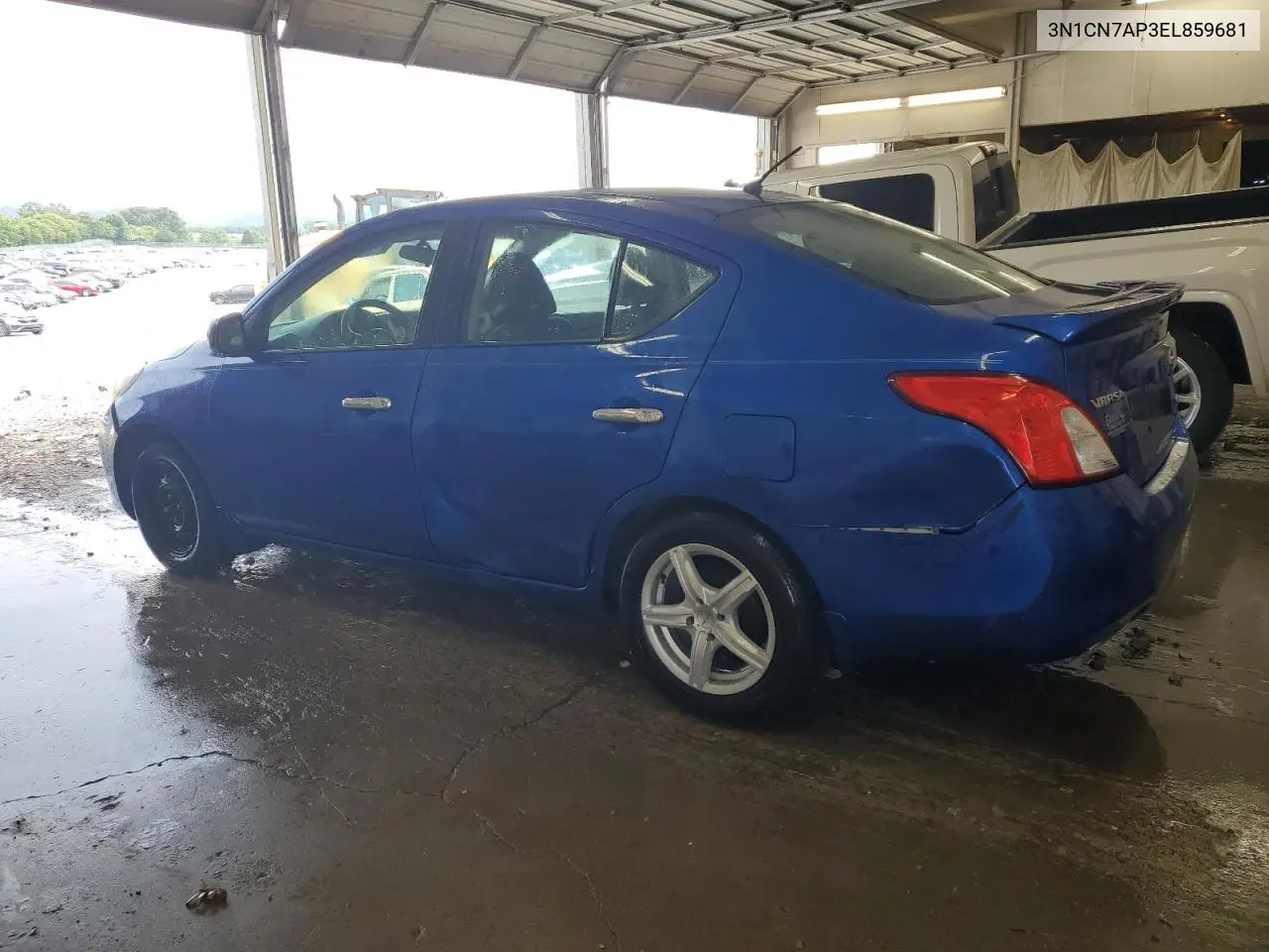 2014 Nissan Versa S VIN: 3N1CN7AP3EL859681 Lot: 62831565
