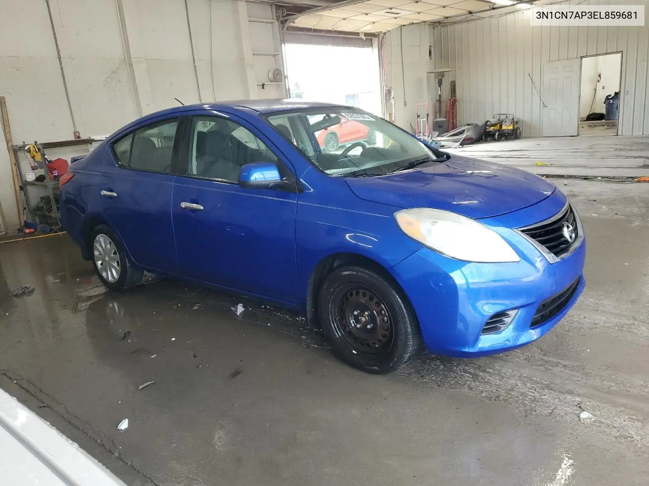2014 Nissan Versa S VIN: 3N1CN7AP3EL859681 Lot: 62831565