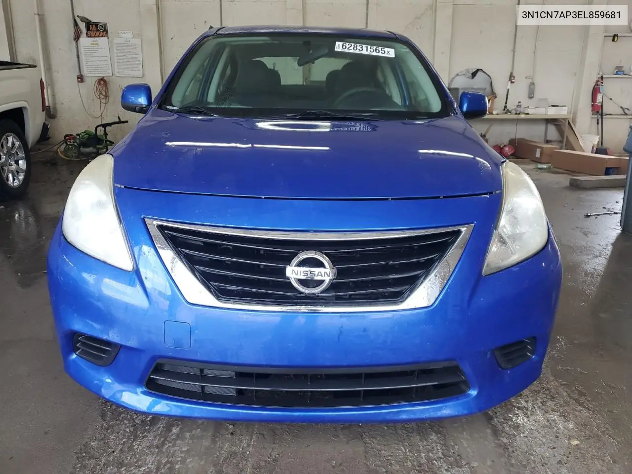 2014 Nissan Versa S VIN: 3N1CN7AP3EL859681 Lot: 62831565