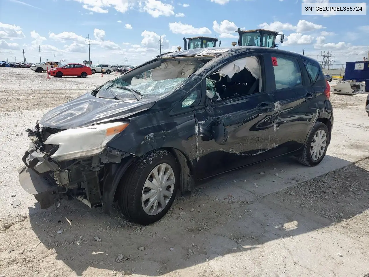 2014 Nissan Versa Note S VIN: 3N1CE2CP0EL356724 Lot: 63025495