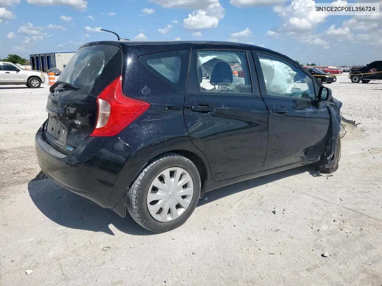 2014 Nissan Versa Note S VIN: 3N1CE2CP0EL356724 Lot: 63025495