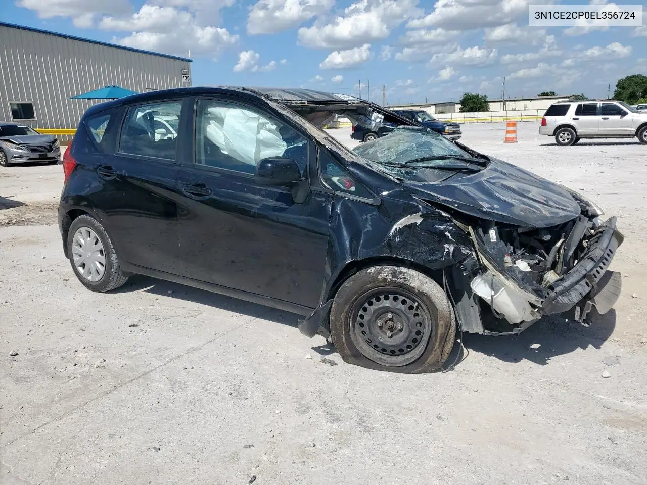 2014 Nissan Versa Note S VIN: 3N1CE2CP0EL356724 Lot: 63025495