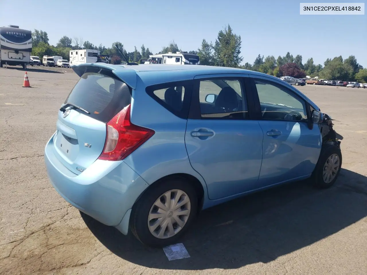 2014 Nissan Versa Note S VIN: 3N1CE2CPXEL418842 Lot: 63071935