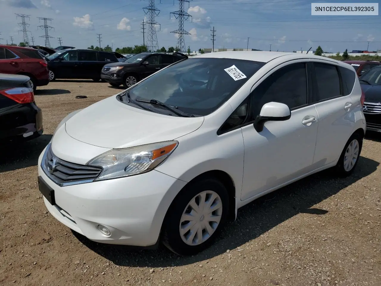 2014 Nissan Versa Note S VIN: 3N1CE2CP6EL392305 Lot: 63114165