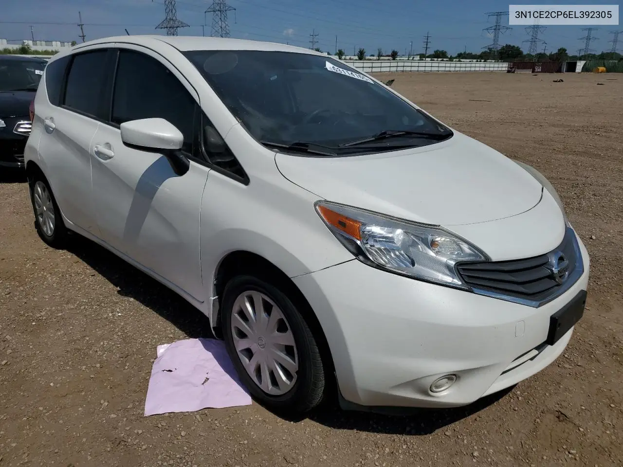 2014 Nissan Versa Note S VIN: 3N1CE2CP6EL392305 Lot: 63114165