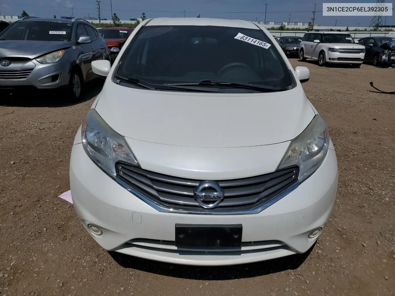 2014 Nissan Versa Note S VIN: 3N1CE2CP6EL392305 Lot: 63114165