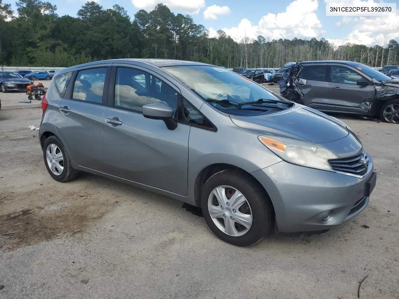 2015 Nissan Versa Note S VIN: 3N1CE2CP5FL392670 Lot: 55661245