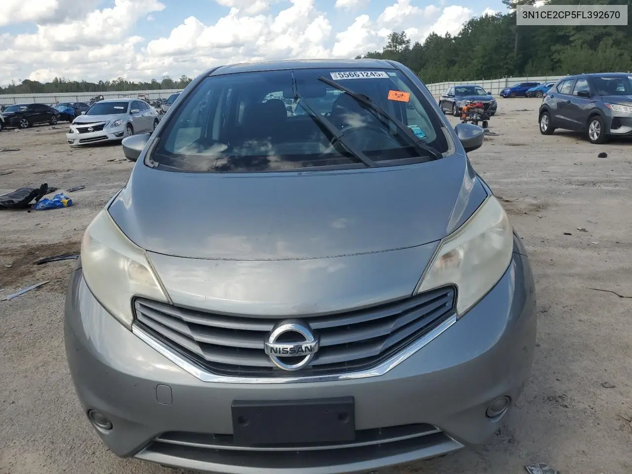 2015 Nissan Versa Note S VIN: 3N1CE2CP5FL392670 Lot: 55661245