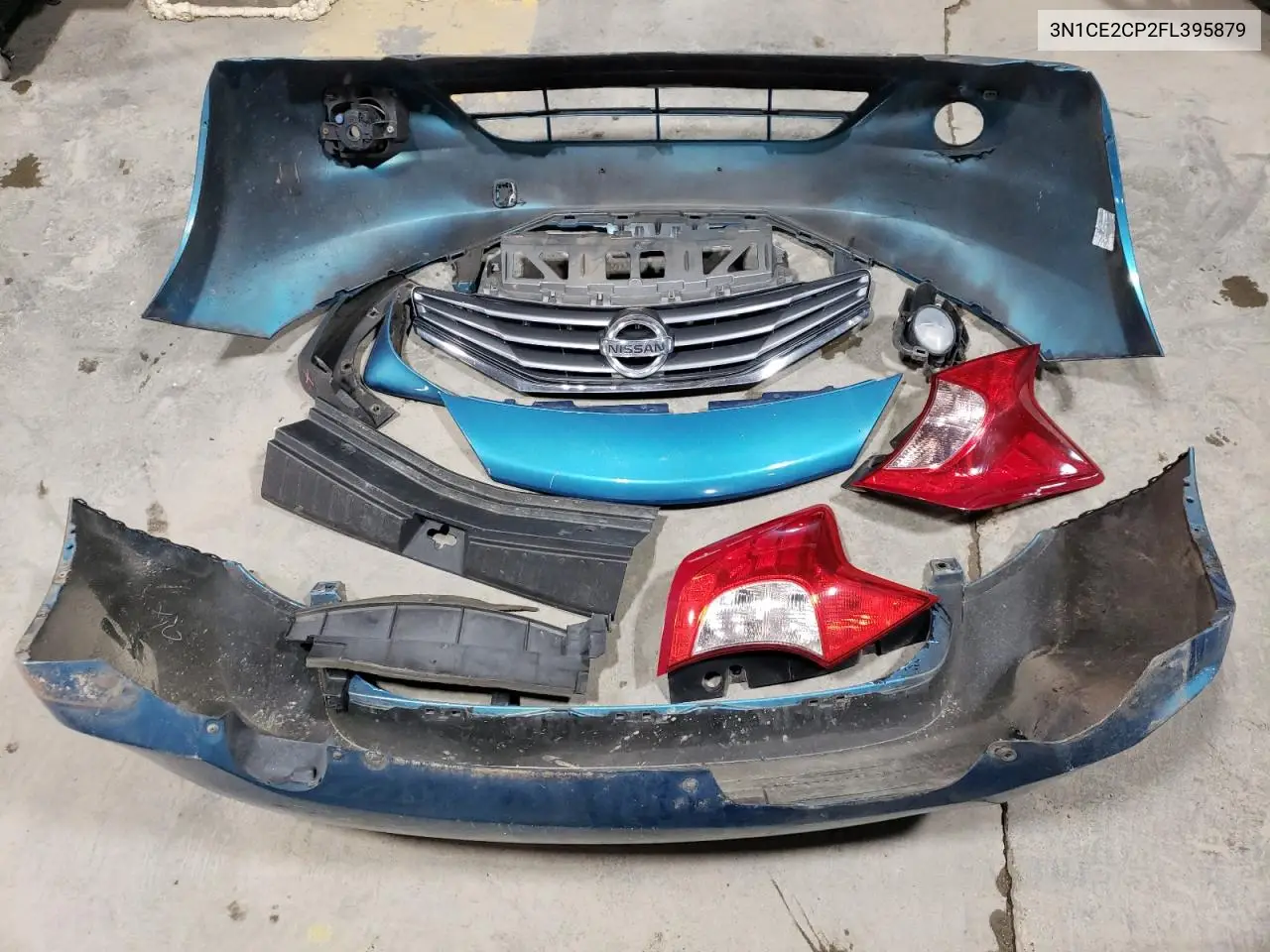 2015 Nissan Versa Note S VIN: 3N1CE2CP2FL395879 Lot: 56378875