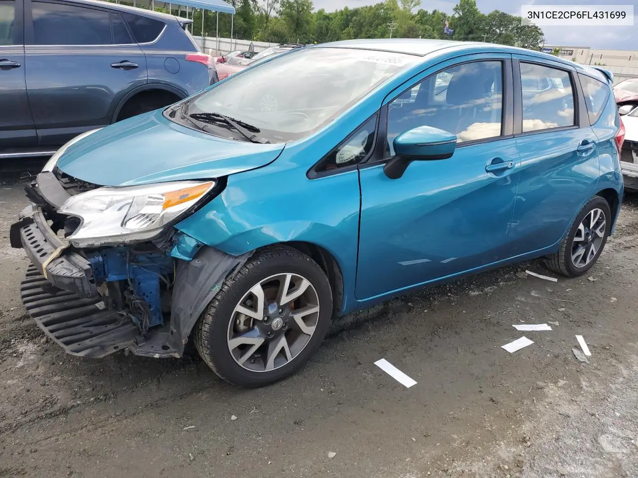 2015 Nissan Versa Note S VIN: 3N1CE2CP6FL431699 Lot: 56727985