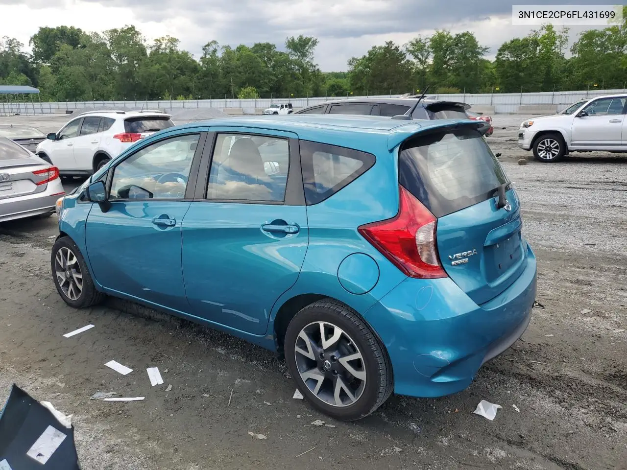 2015 Nissan Versa Note S VIN: 3N1CE2CP6FL431699 Lot: 56727985