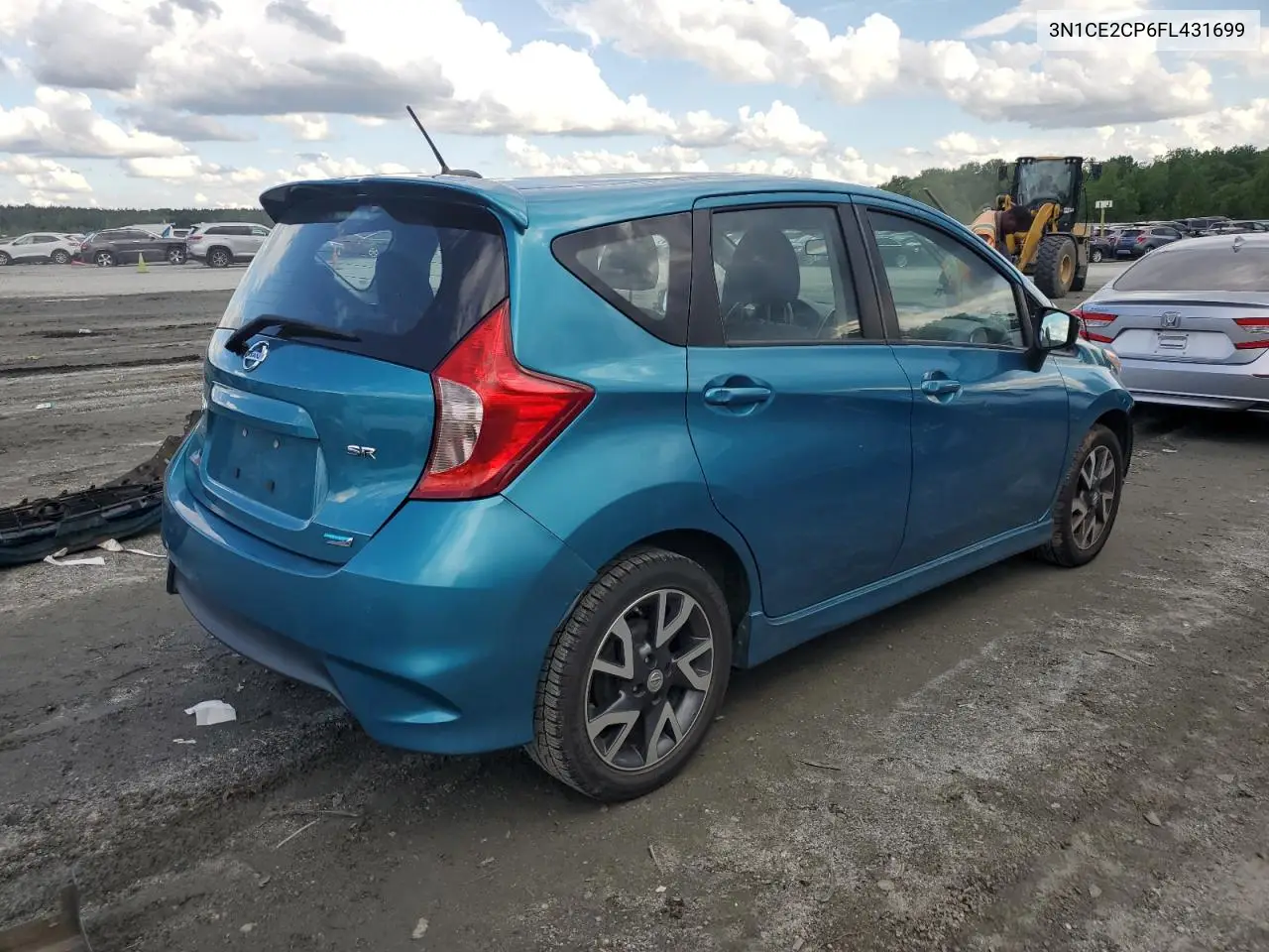 2015 Nissan Versa Note S VIN: 3N1CE2CP6FL431699 Lot: 56727985