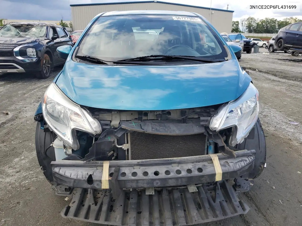 2015 Nissan Versa Note S VIN: 3N1CE2CP6FL431699 Lot: 56727985