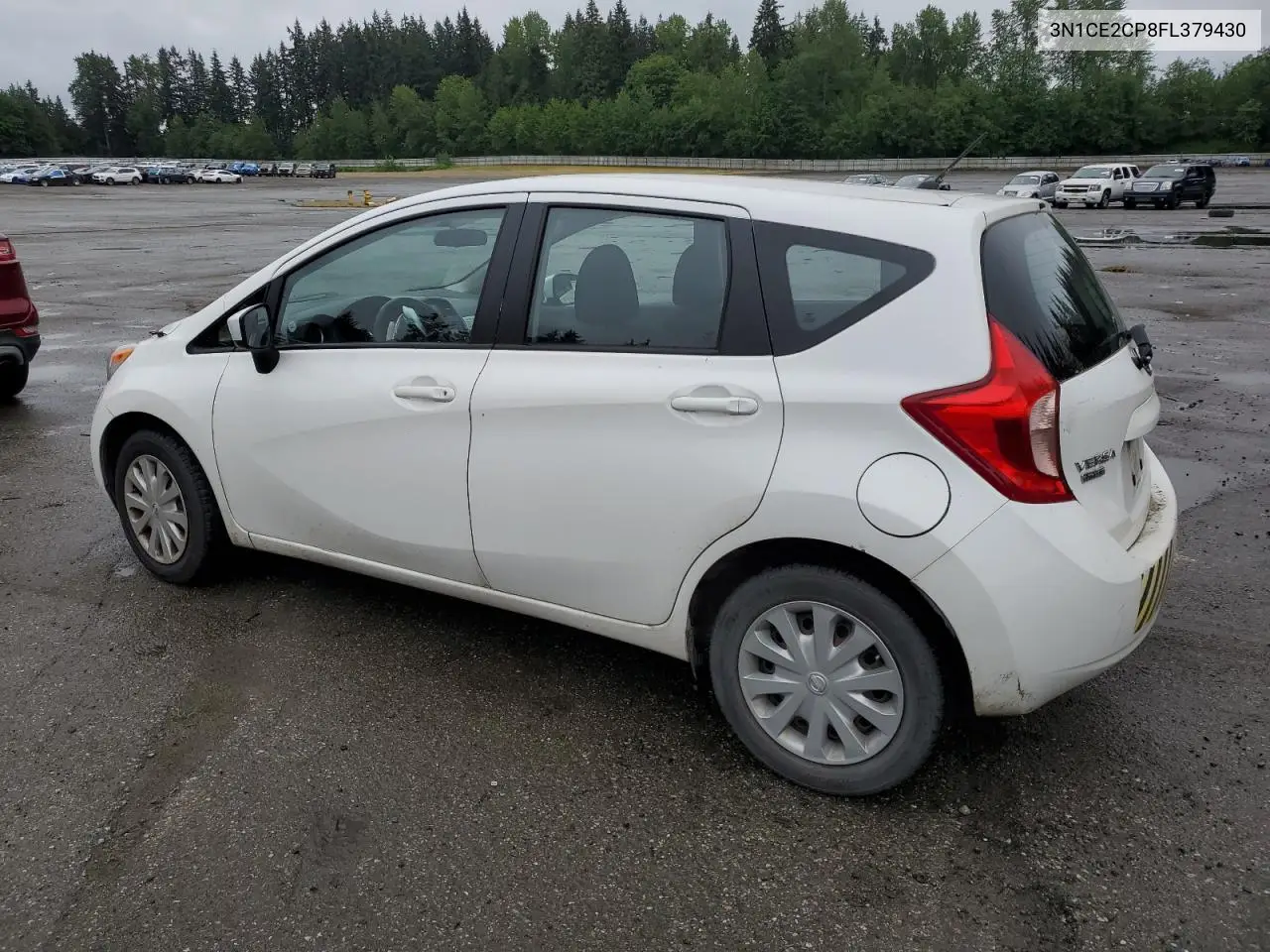 2015 Nissan Versa Note S VIN: 3N1CE2CP8FL379430 Lot: 57141125