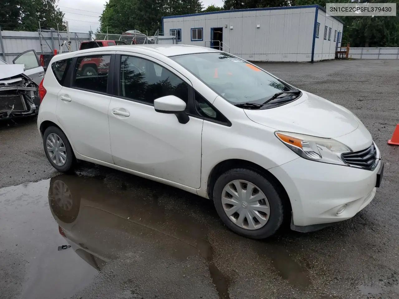 2015 Nissan Versa Note S VIN: 3N1CE2CP8FL379430 Lot: 57141125