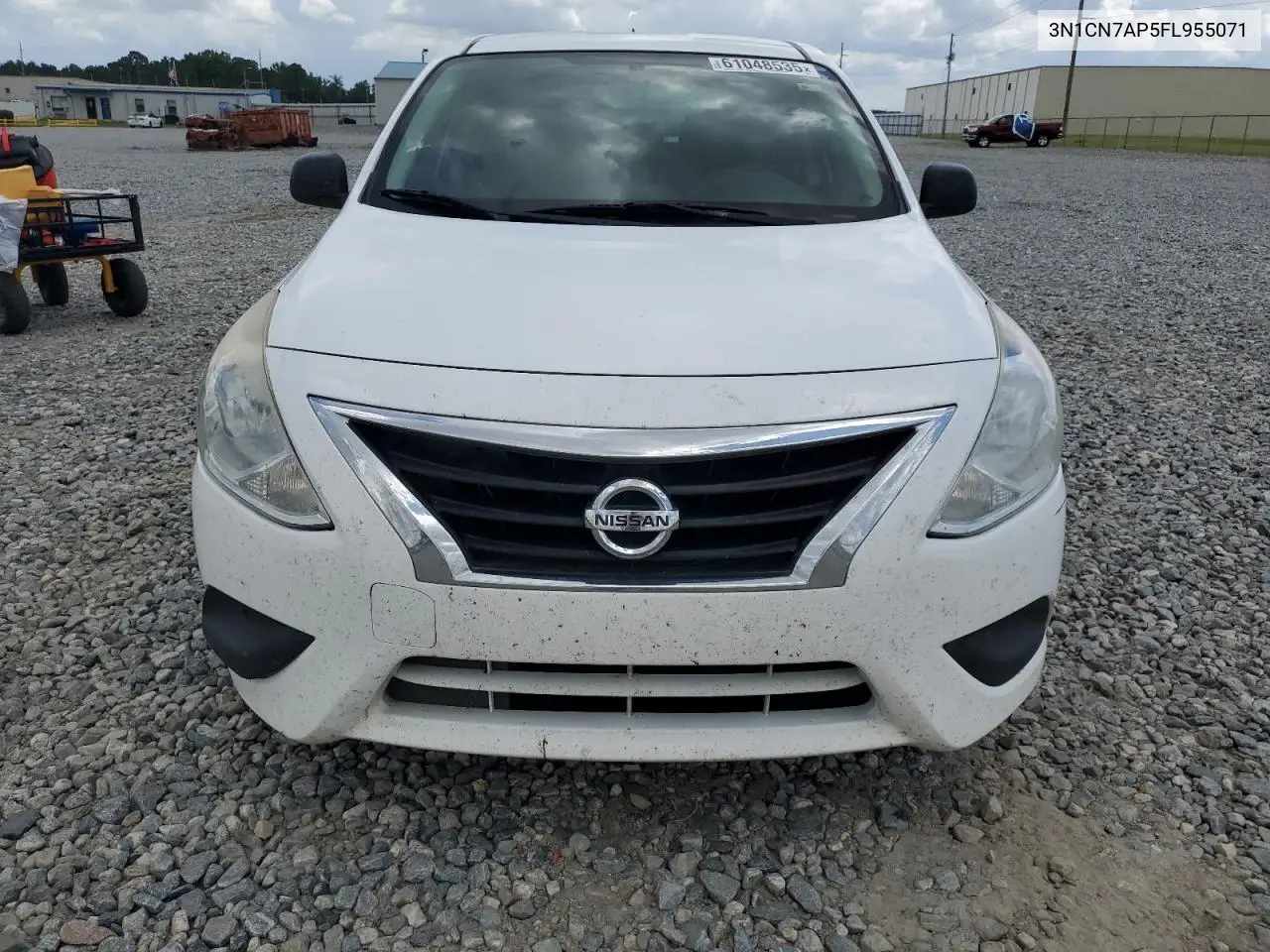 2015 Nissan Versa S VIN: 3N1CN7AP5FL955071 Lot: 61048535