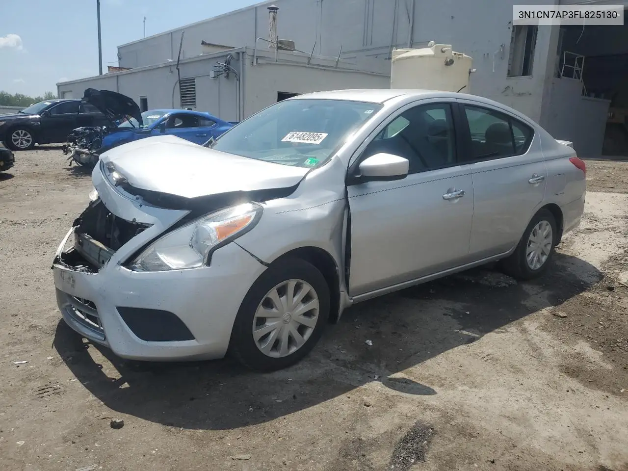 2015 Nissan Versa S VIN: 3N1CN7AP3FL825130 Lot: 61482095