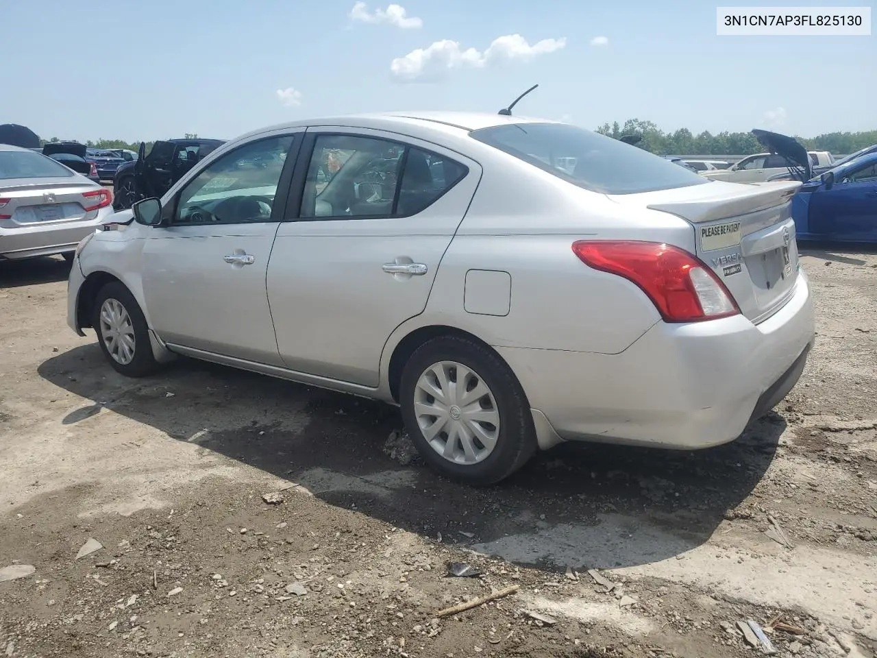 2015 Nissan Versa S VIN: 3N1CN7AP3FL825130 Lot: 61482095