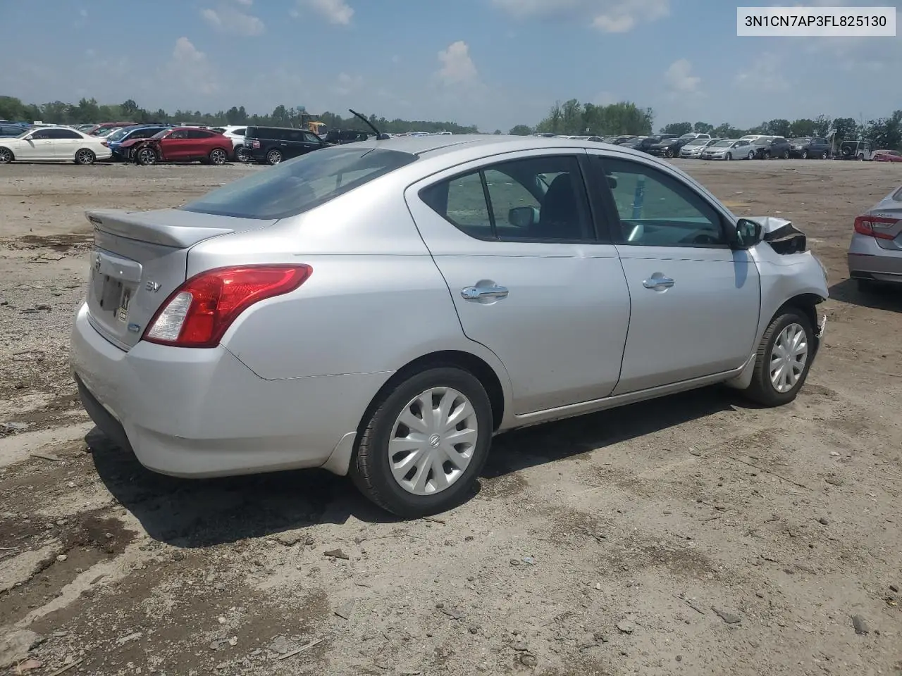 2015 Nissan Versa S VIN: 3N1CN7AP3FL825130 Lot: 61482095