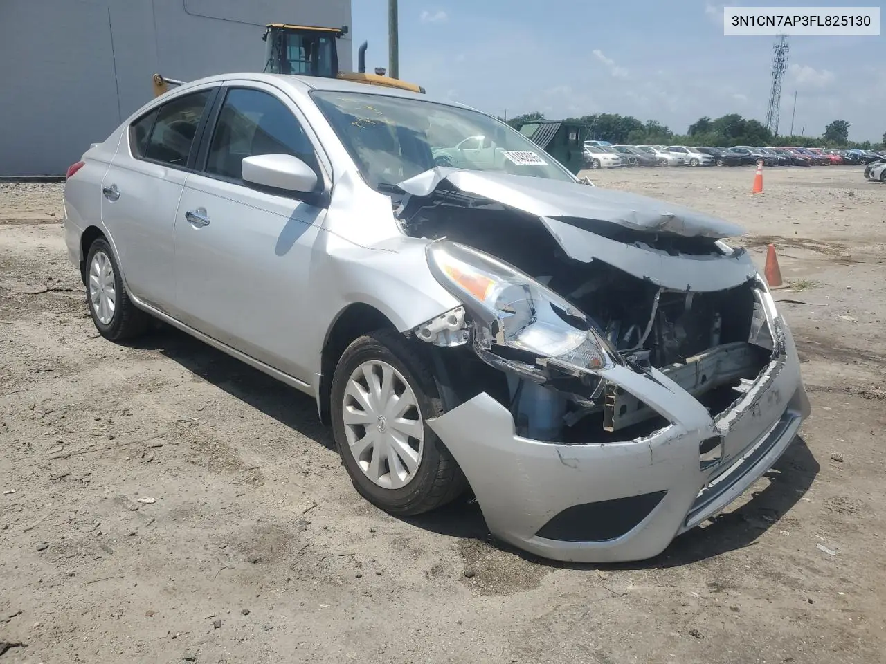 2015 Nissan Versa S VIN: 3N1CN7AP3FL825130 Lot: 61482095