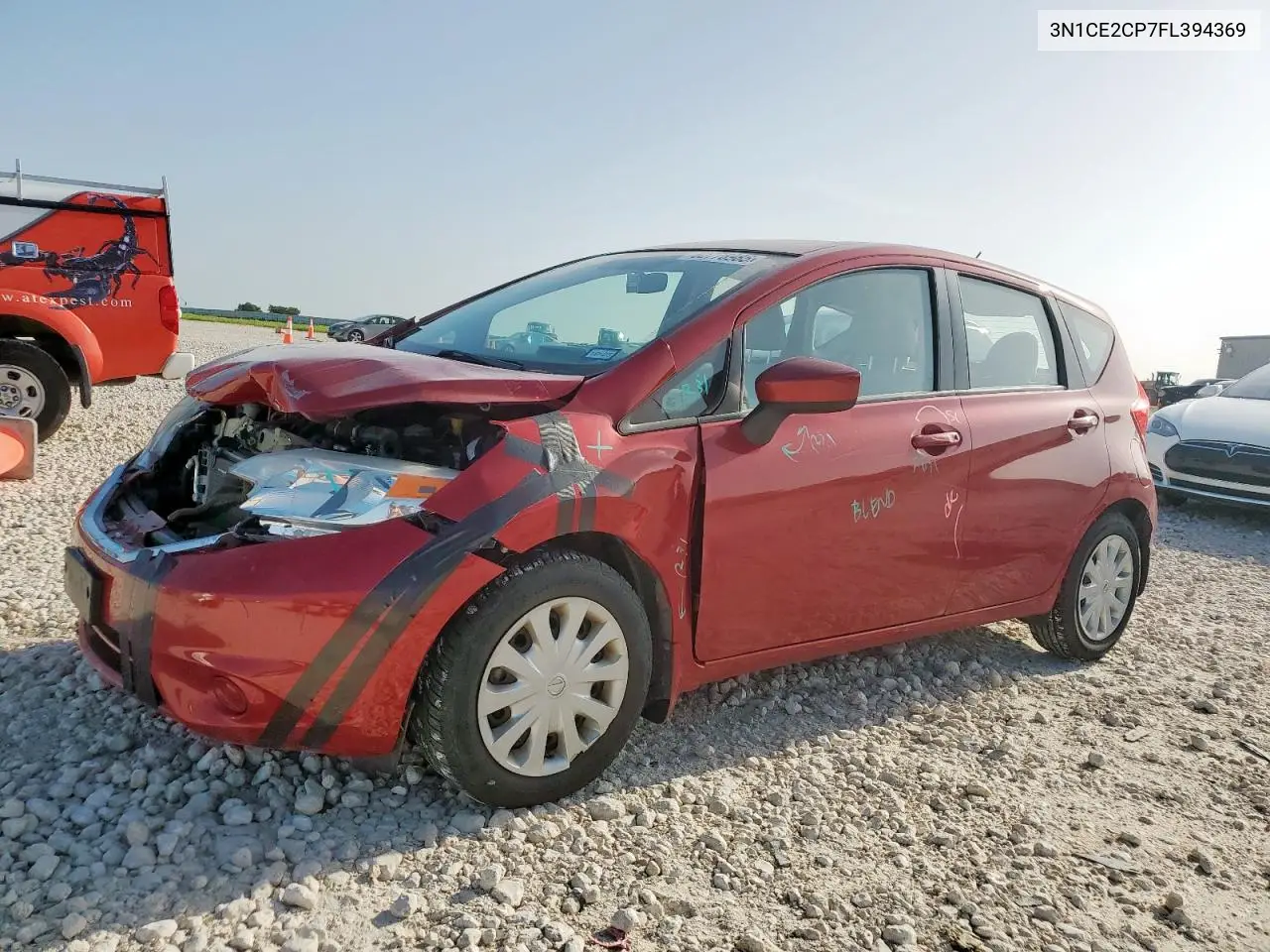 2015 Nissan Versa Note S VIN: 3N1CE2CP7FL394369 Lot: 62776985