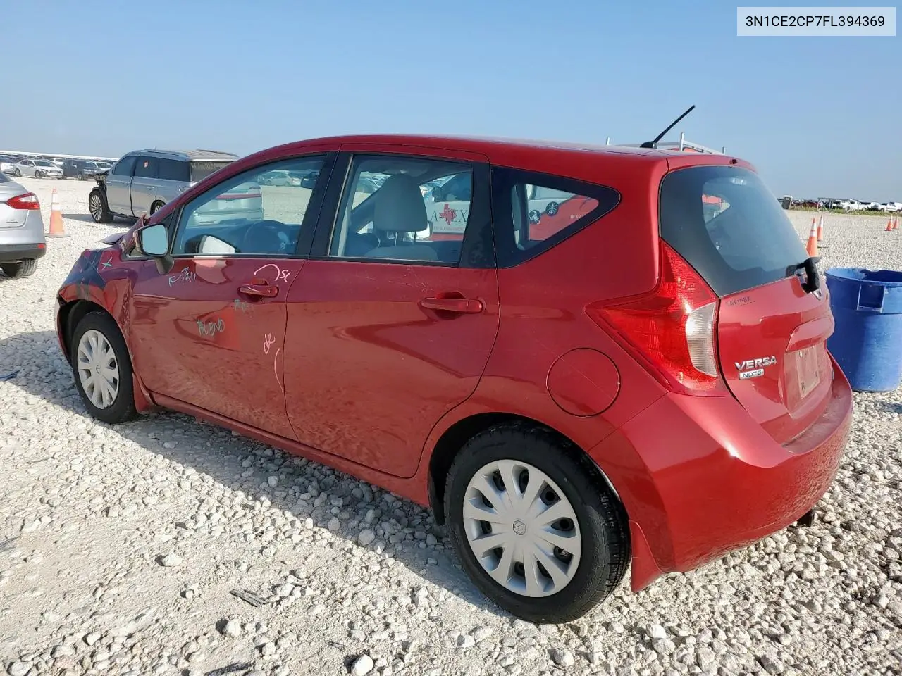 2015 Nissan Versa Note S VIN: 3N1CE2CP7FL394369 Lot: 62776985