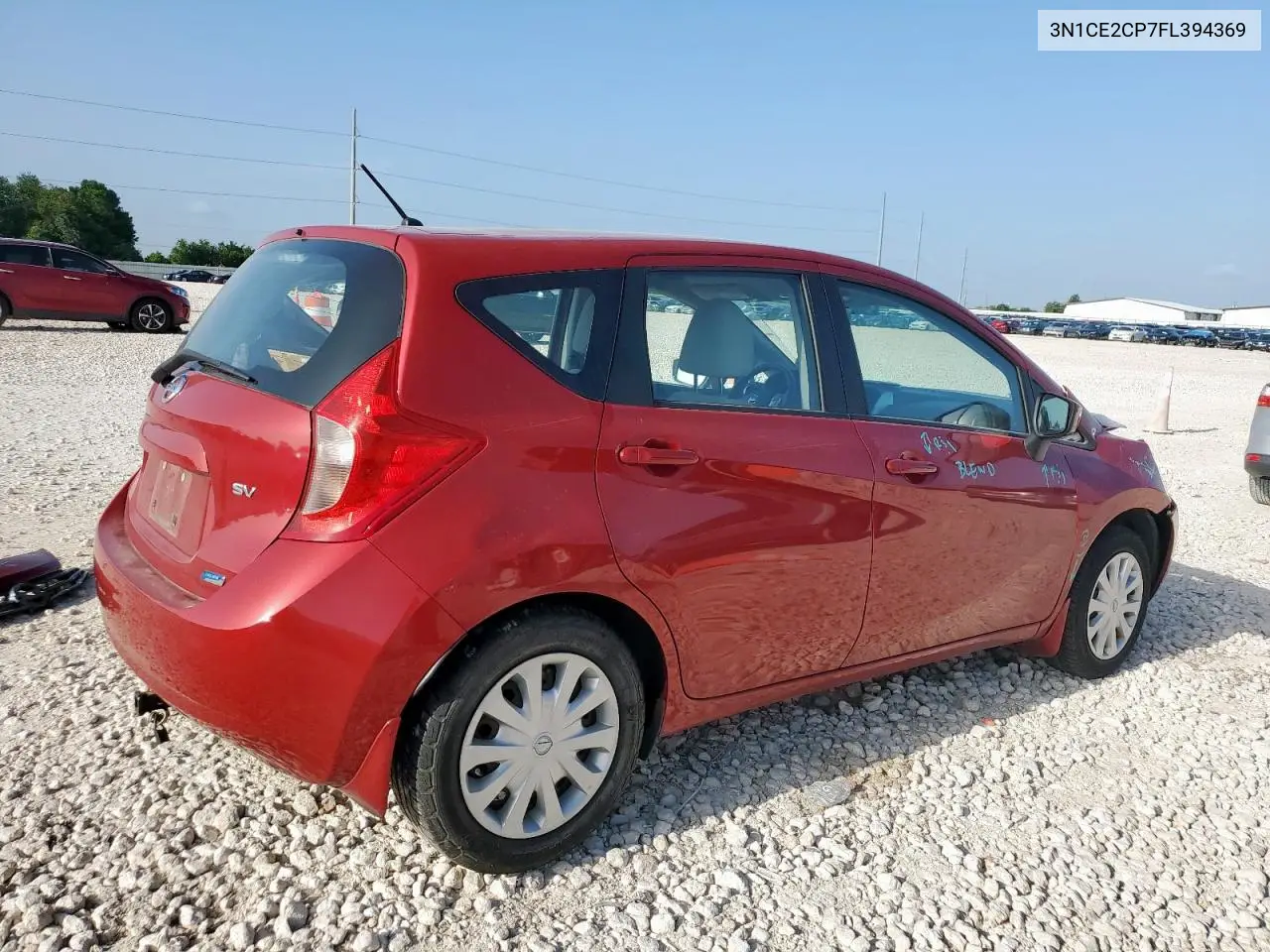 2015 Nissan Versa Note S VIN: 3N1CE2CP7FL394369 Lot: 62776985