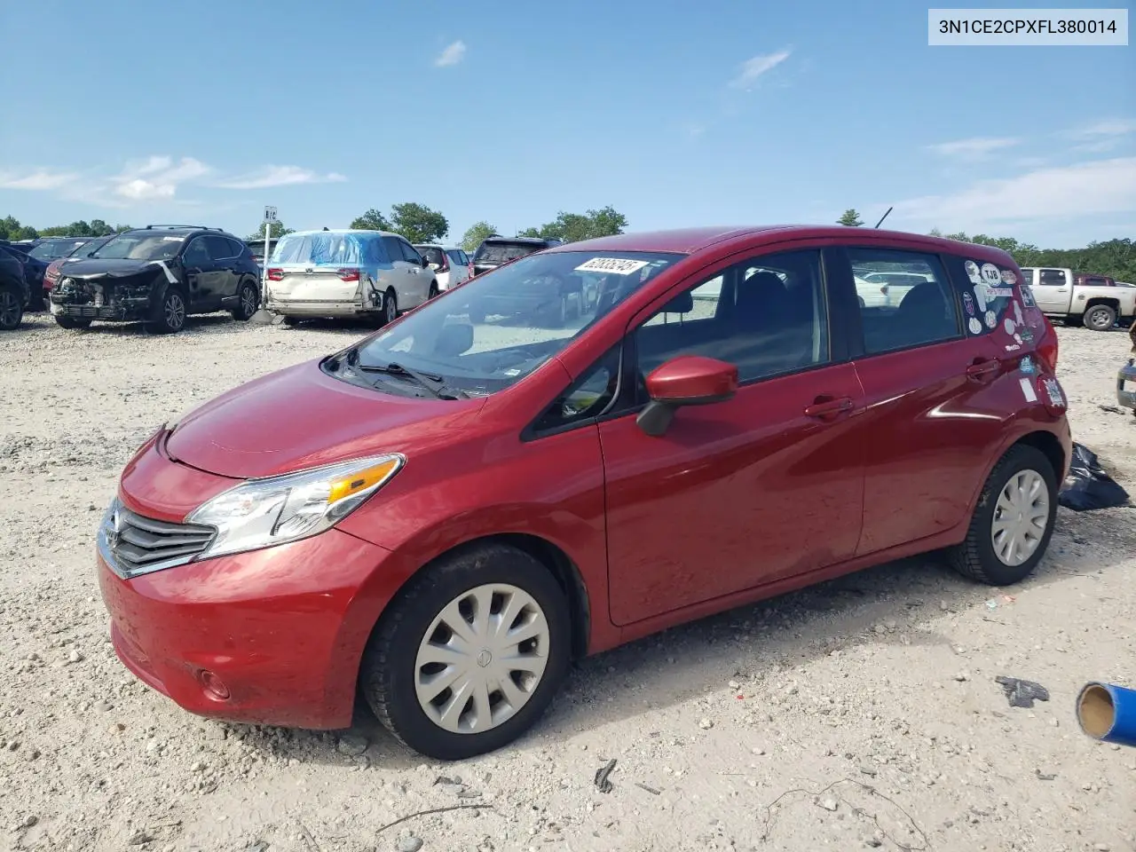 2015 Nissan Versa Note S VIN: 3N1CE2CPXFL380014 Lot: 62835245