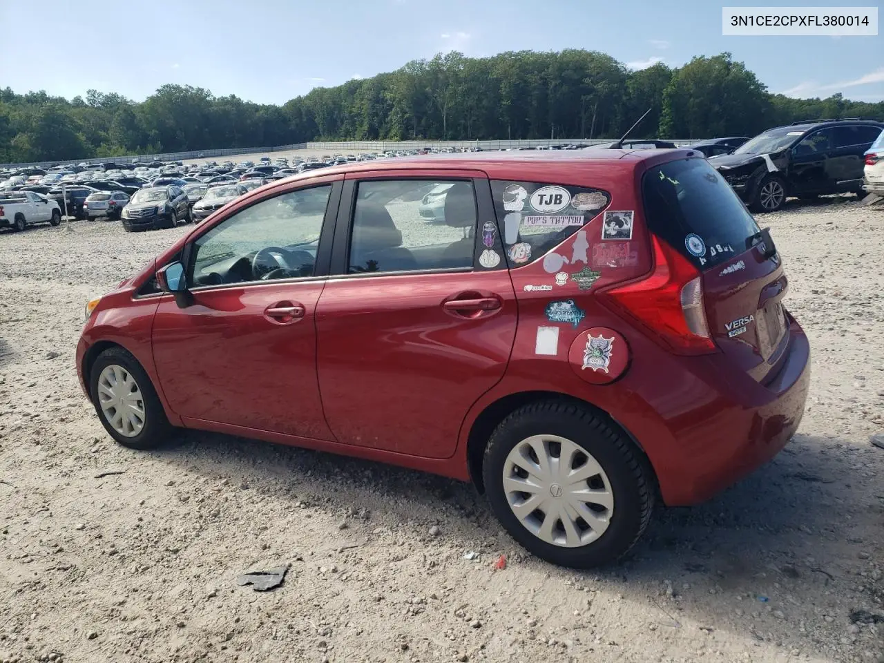 2015 Nissan Versa Note S VIN: 3N1CE2CPXFL380014 Lot: 62835245