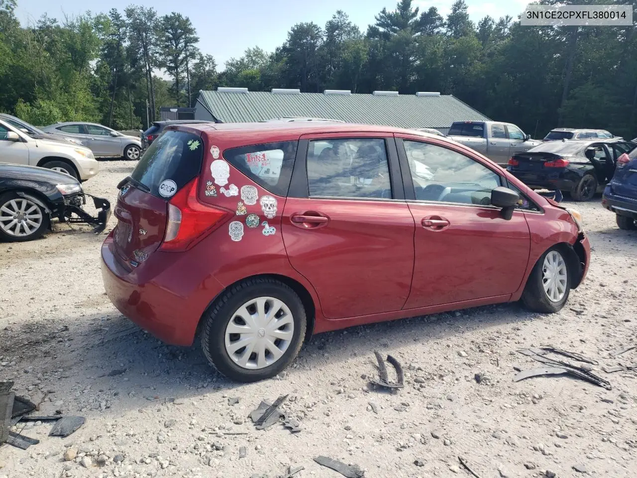 2015 Nissan Versa Note S VIN: 3N1CE2CPXFL380014 Lot: 62835245