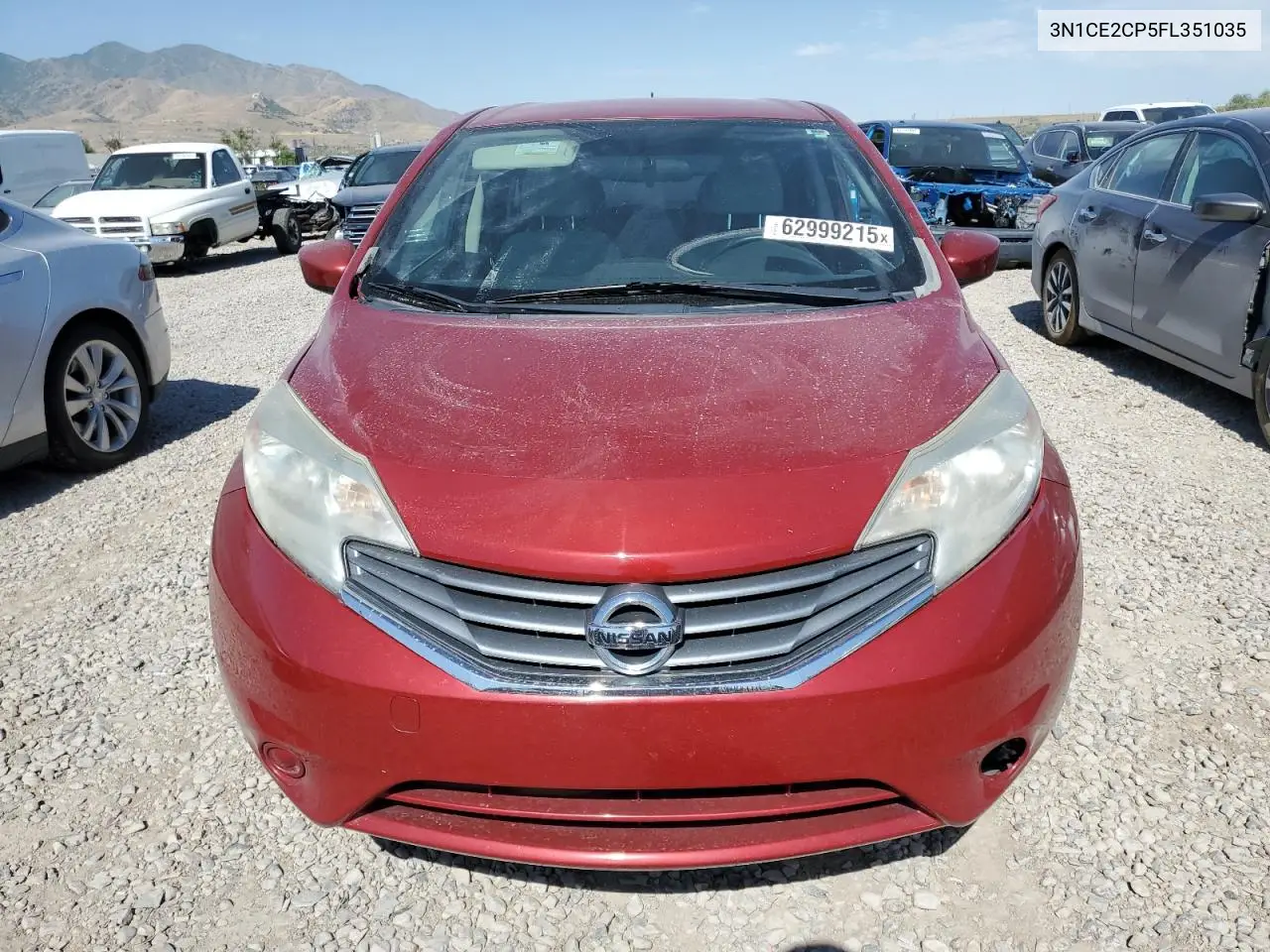 2015 Nissan Versa Note S VIN: 3N1CE2CP5FL351035 Lot: 62999215