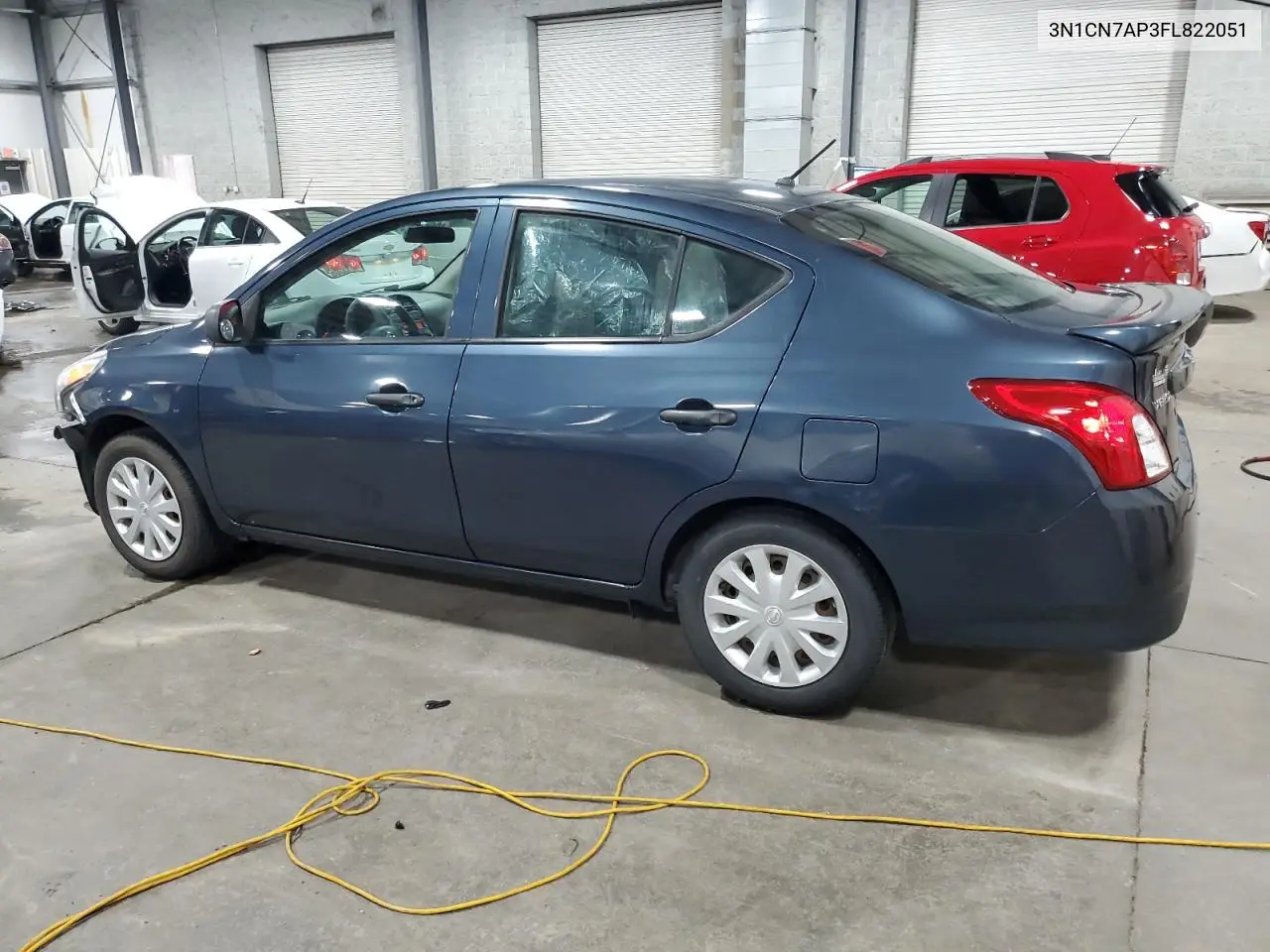 2015 Nissan Versa S VIN: 3N1CN7AP3FL822051 Lot: 63052315