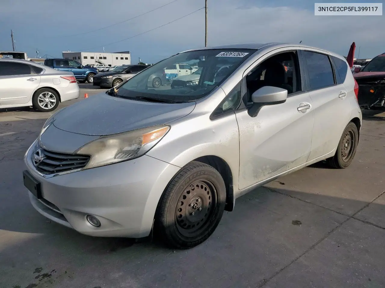2015 Nissan Versa Note S VIN: 3N1CE2CP5FL399117 Lot: 63261265