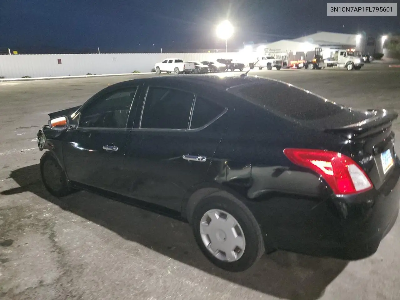 2015 Nissan Versa S VIN: 3N1CN7AP1FL795601 Lot: 63535005