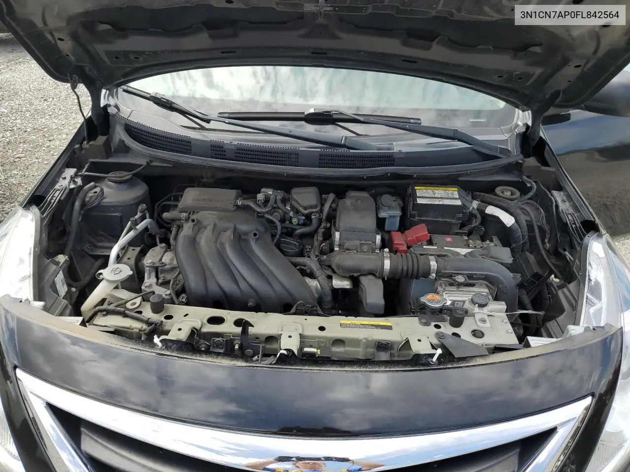 2015 Nissan Versa S VIN: 3N1CN7AP0FL842564 Lot: 63589635