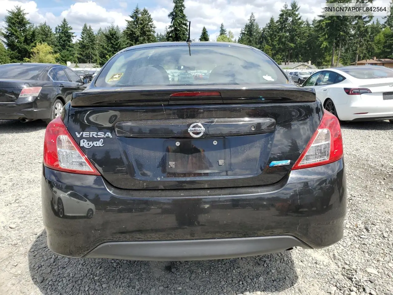 2015 Nissan Versa S VIN: 3N1CN7AP0FL842564 Lot: 63589635